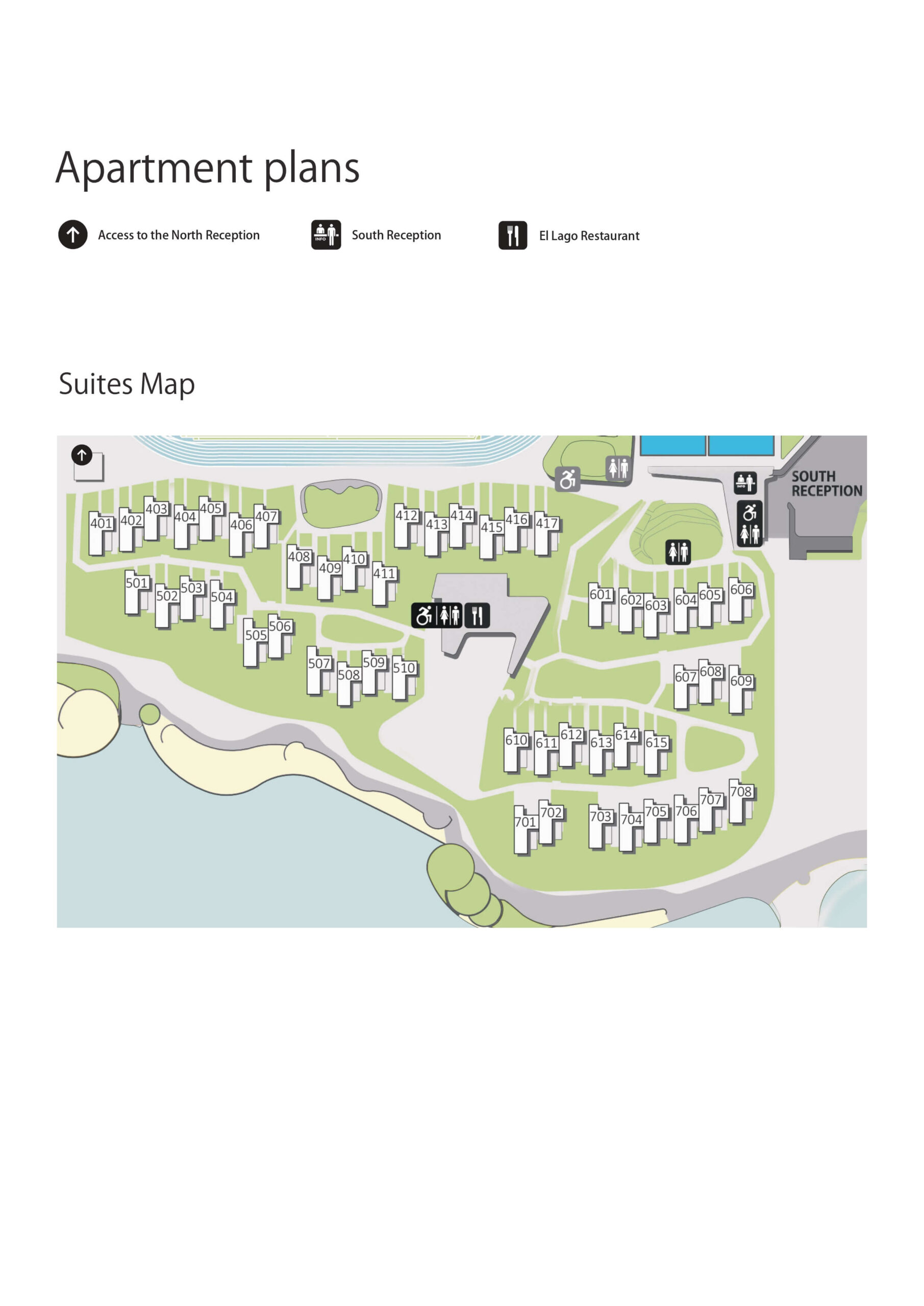 Club La Santa - Suites Plan Map